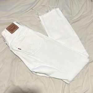 Levi’s White Jeans